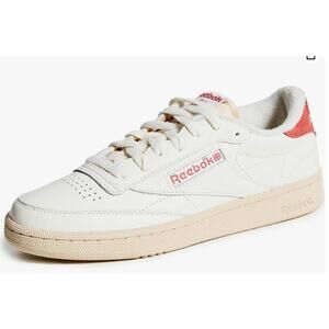 Reebok Womens Club C 85 Vintage,Chalk/Paper White/Aqua Dust,9